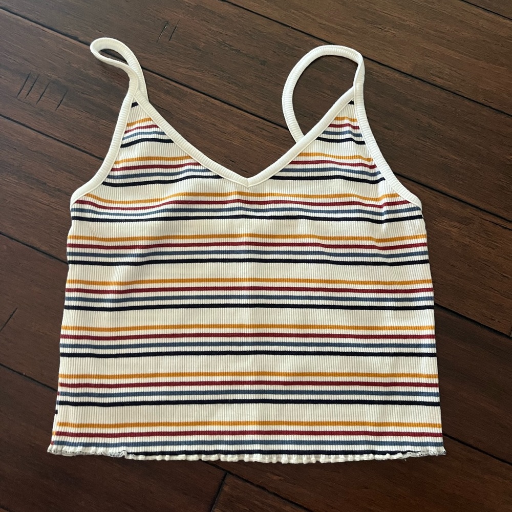 Medium rainbow crop top